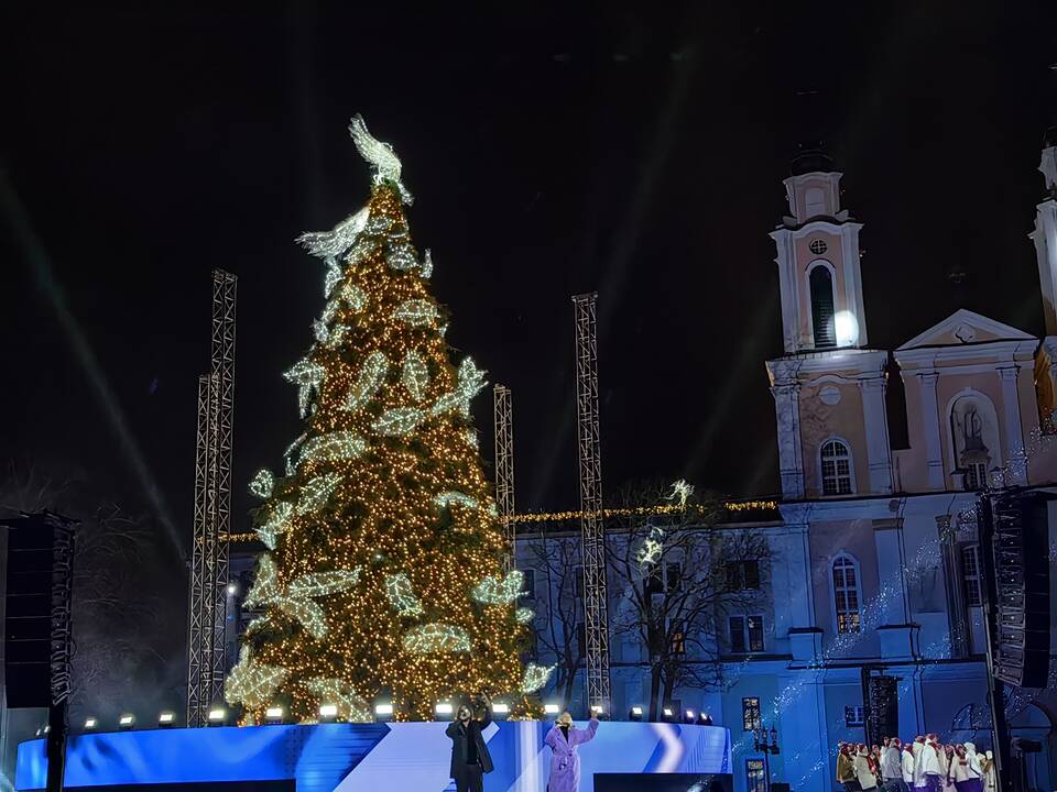 Kauno Kalėdų eglės įžiebimo šventė
