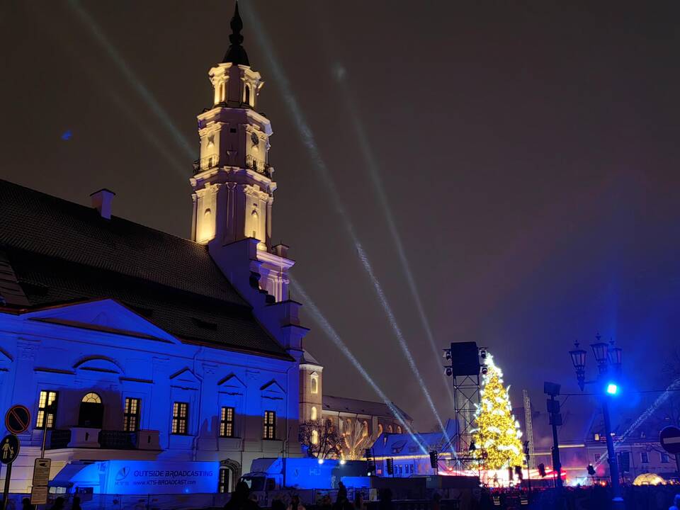 Kauno Kalėdų eglės įžiebimo šventė
