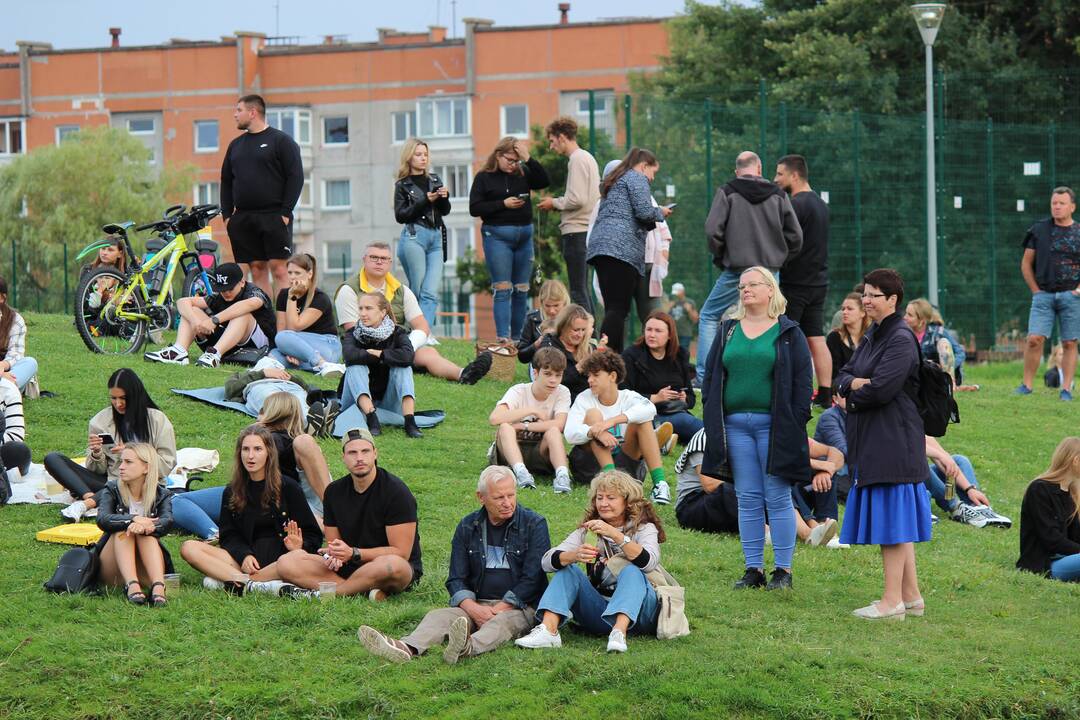 Baltijos kelio minėjimas Klaipėdoje