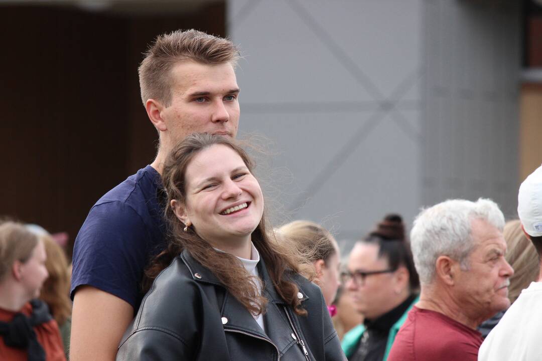 Baltijos kelio minėjimas Klaipėdoje