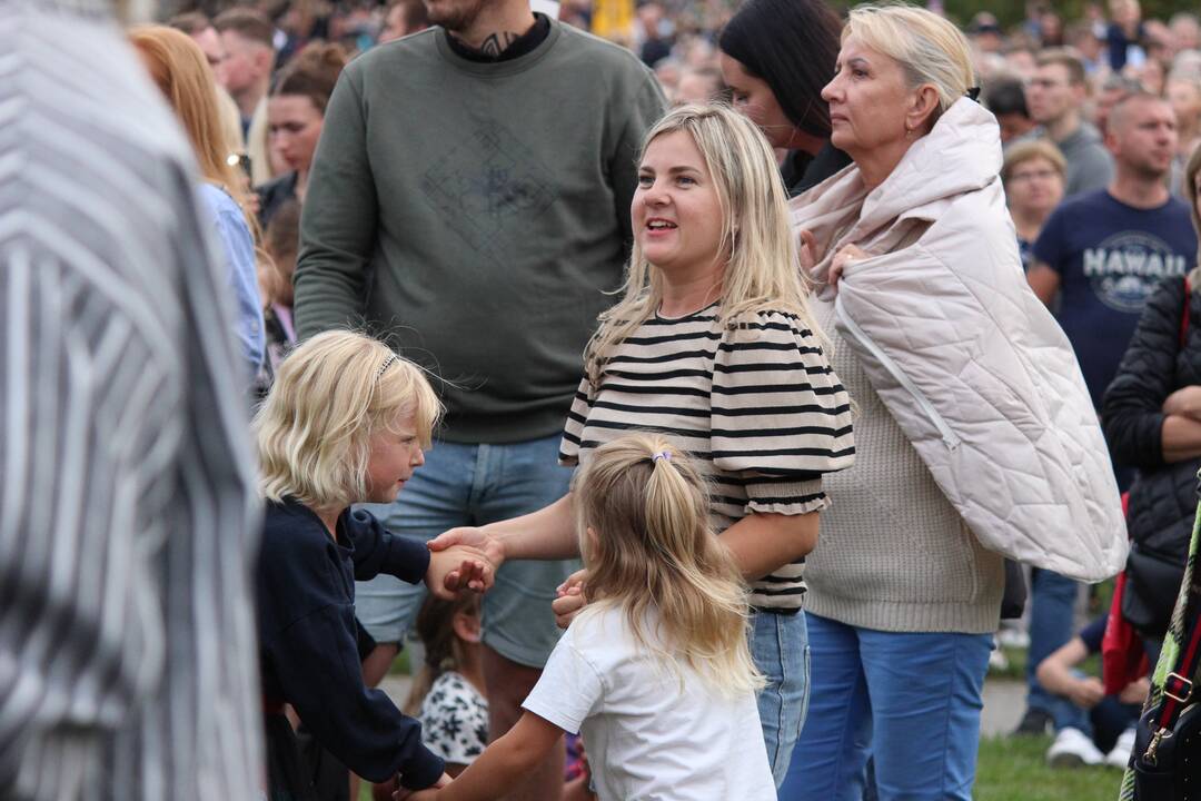 Baltijos kelio minėjimas Klaipėdoje