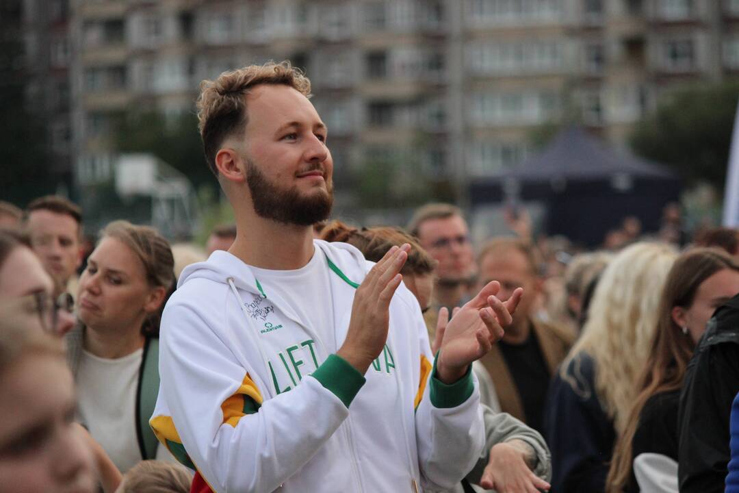Baltijos kelio minėjimas Klaipėdoje