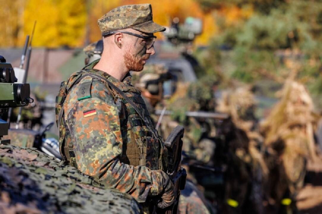 Ministras teigia, kad atranka į Vokietijos brigadą sulaukė didelio susidomėjimo: tai labai įkvepia