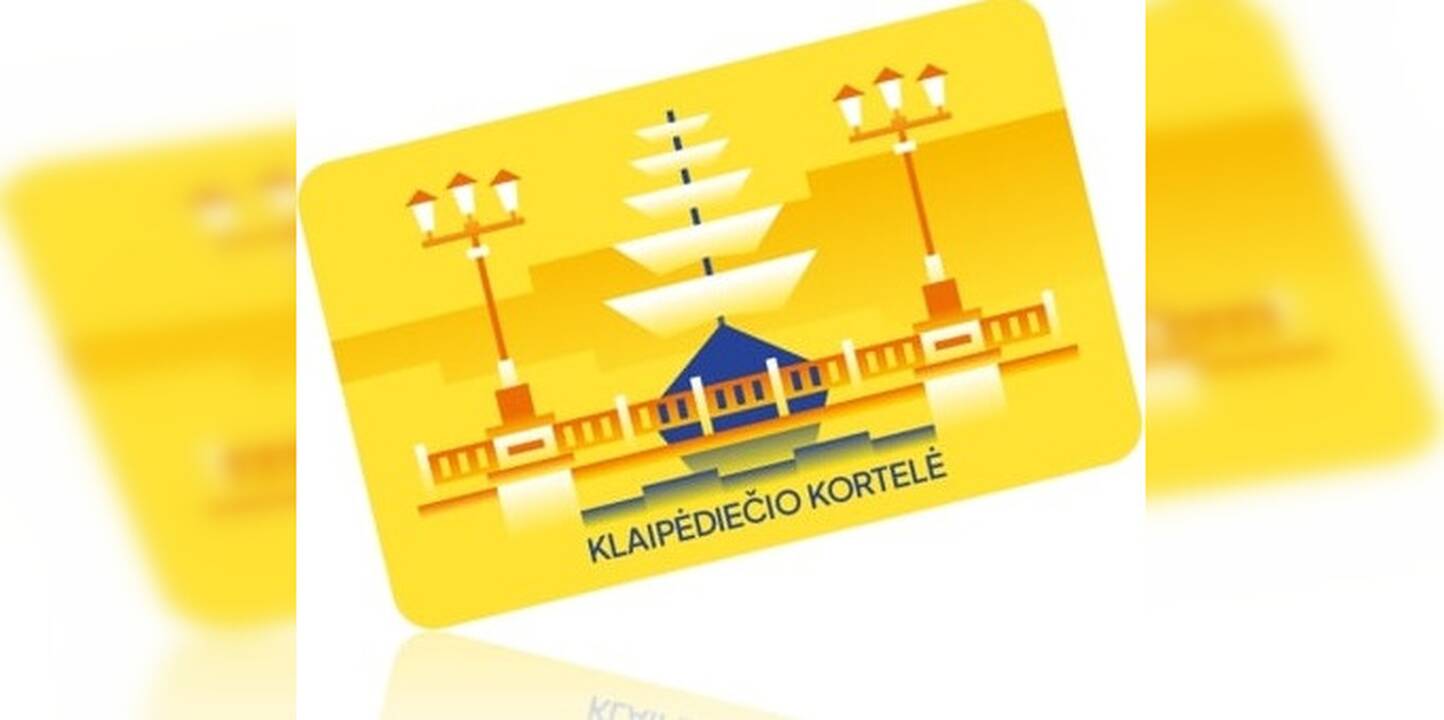 Laimėjo: naujoji klaipėdiečio kortelė šių metų pradžioje buvo išrinkta nugalėtoja, ji surinko 518 gyventojų balsų.