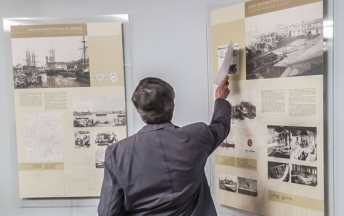 Prieš pokyčius: šiandieninė Vakarų Baltijos laivų statykla užfiksuota dar 2000 m. su senąja "Baltijos" emblema.