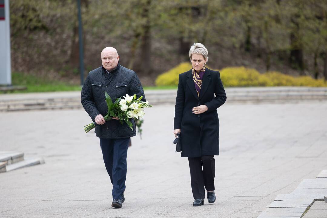 Vilniuje atsisveikinama su G. Kirkilu