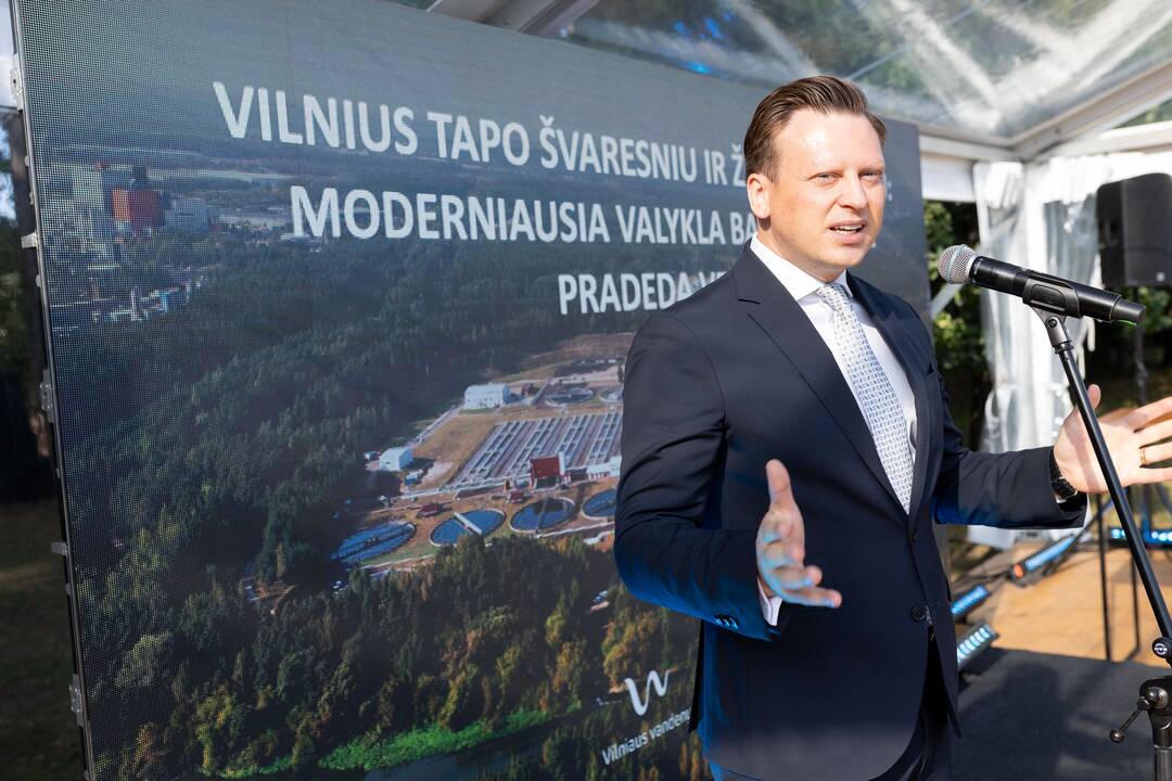 Vilniaus nuotekų valyklos rekonstrukcijos pristatymo renginys