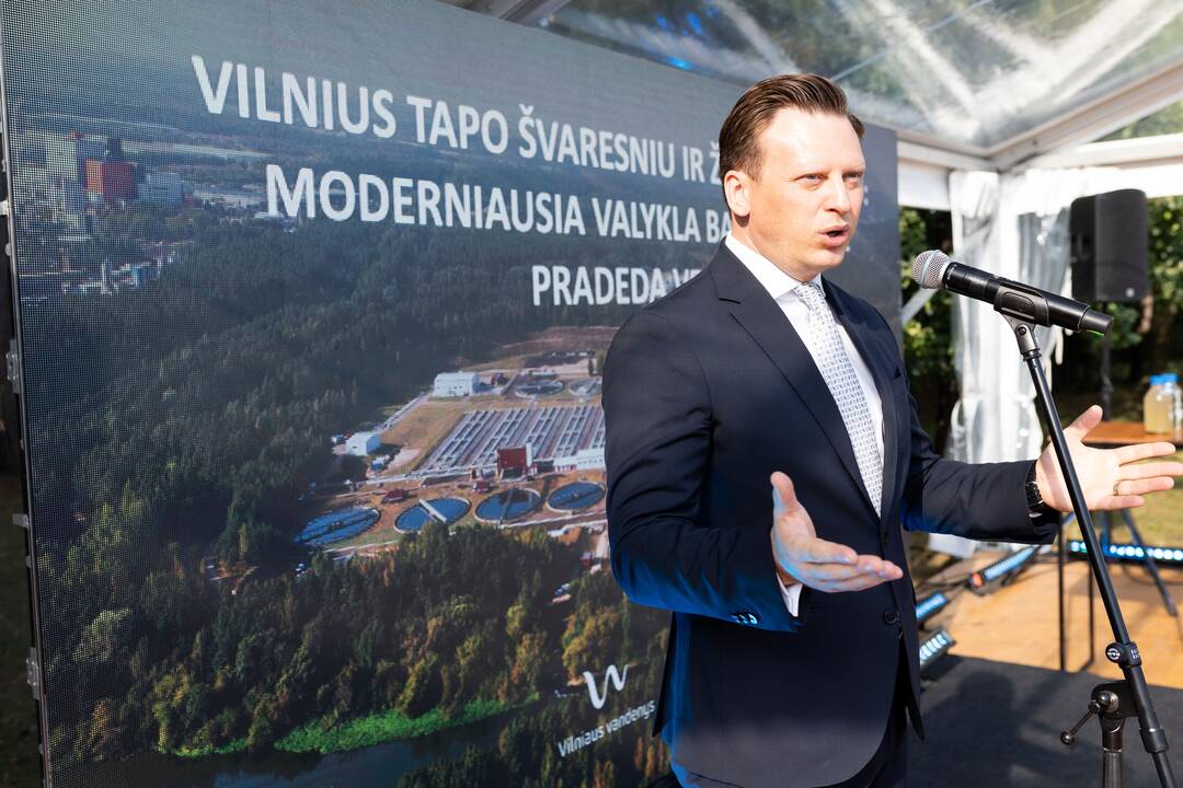 Vilniaus nuotekų valyklos rekonstrukcijos pristatymo renginys