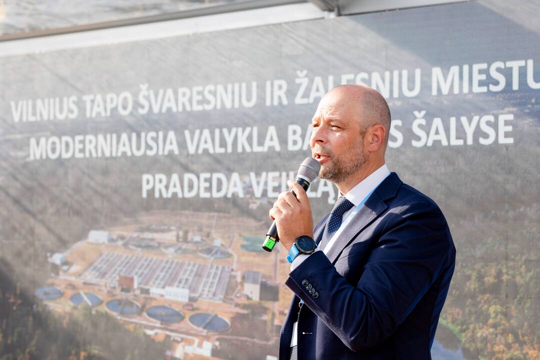 Vilniaus nuotekų valyklos rekonstrukcijos pristatymo renginys