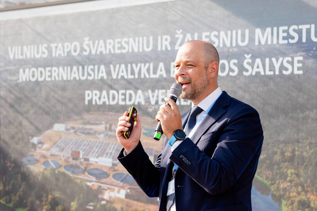 Vilniaus nuotekų valyklos rekonstrukcijos pristatymo renginys