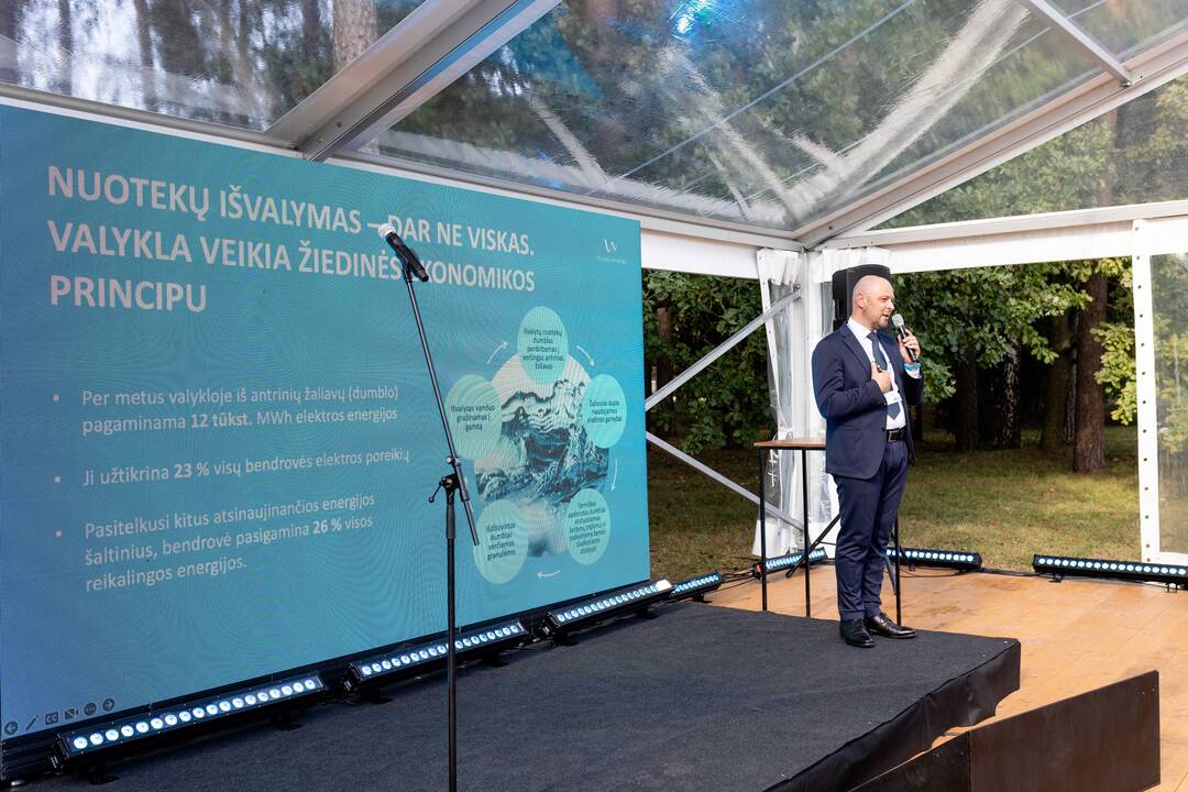 Vilniaus nuotekų valyklos rekonstrukcijos pristatymo renginys