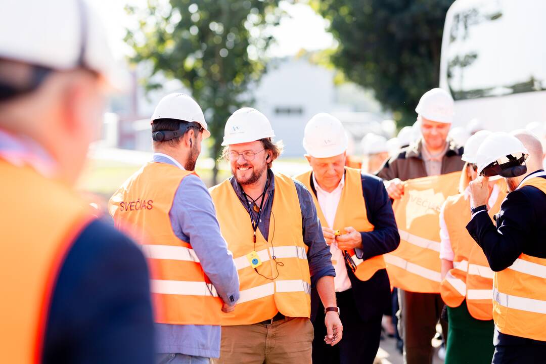 Vilniaus nuotekų valyklos rekonstrukcijos pristatymo renginys