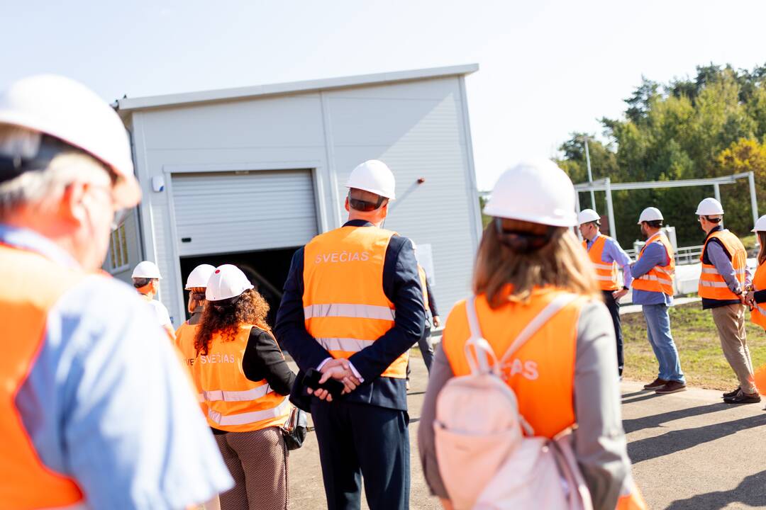 Vilniaus nuotekų valyklos rekonstrukcijos pristatymo renginys