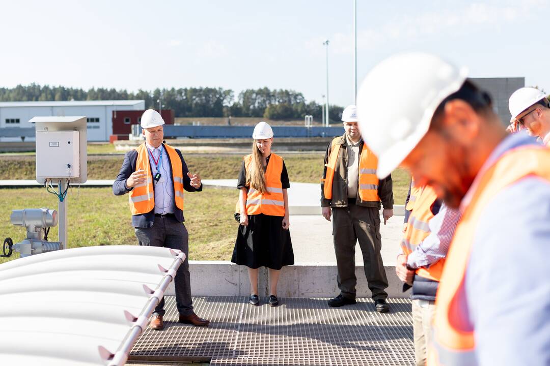 Vilniaus nuotekų valyklos rekonstrukcijos pristatymo renginys