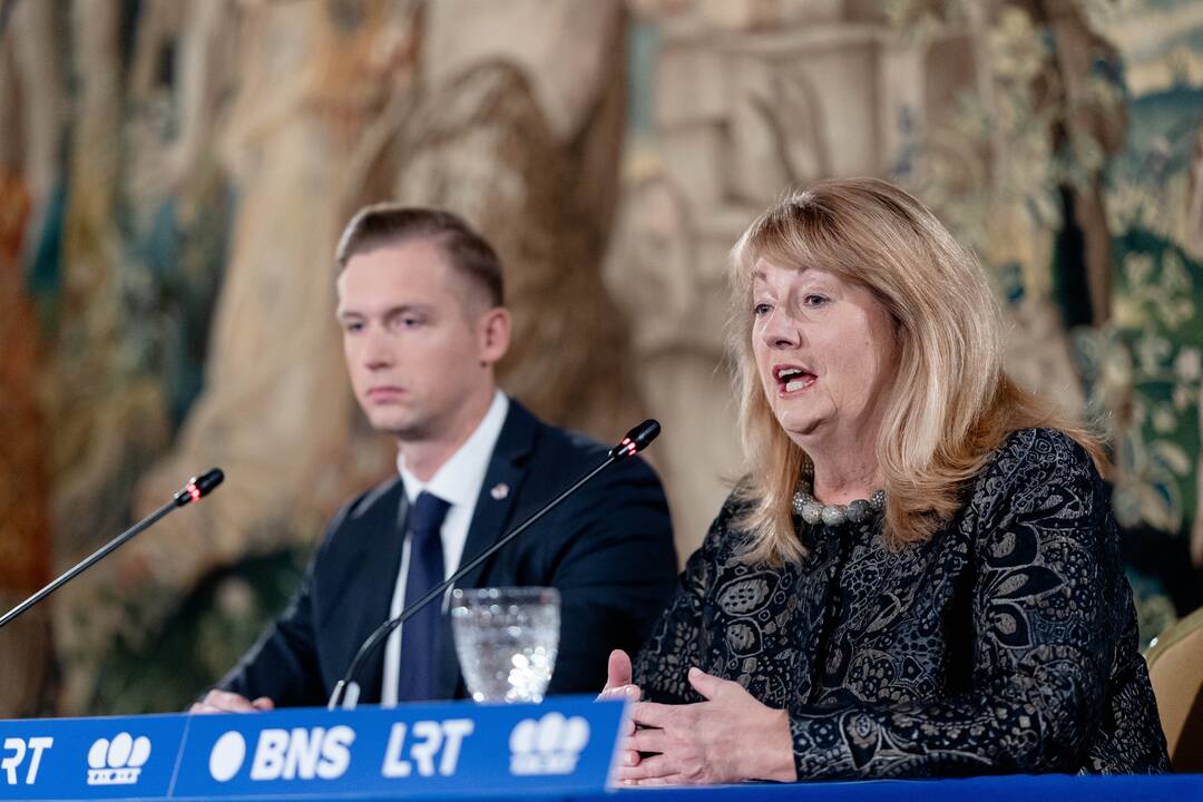 2024-ųjų Seimo rinkimai: V. Blinkevičiūtės spaudos konferencija