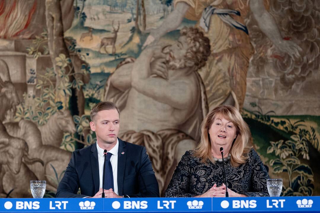 2024-ųjų Seimo rinkimai: V. Blinkevičiūtės spaudos konferencija
