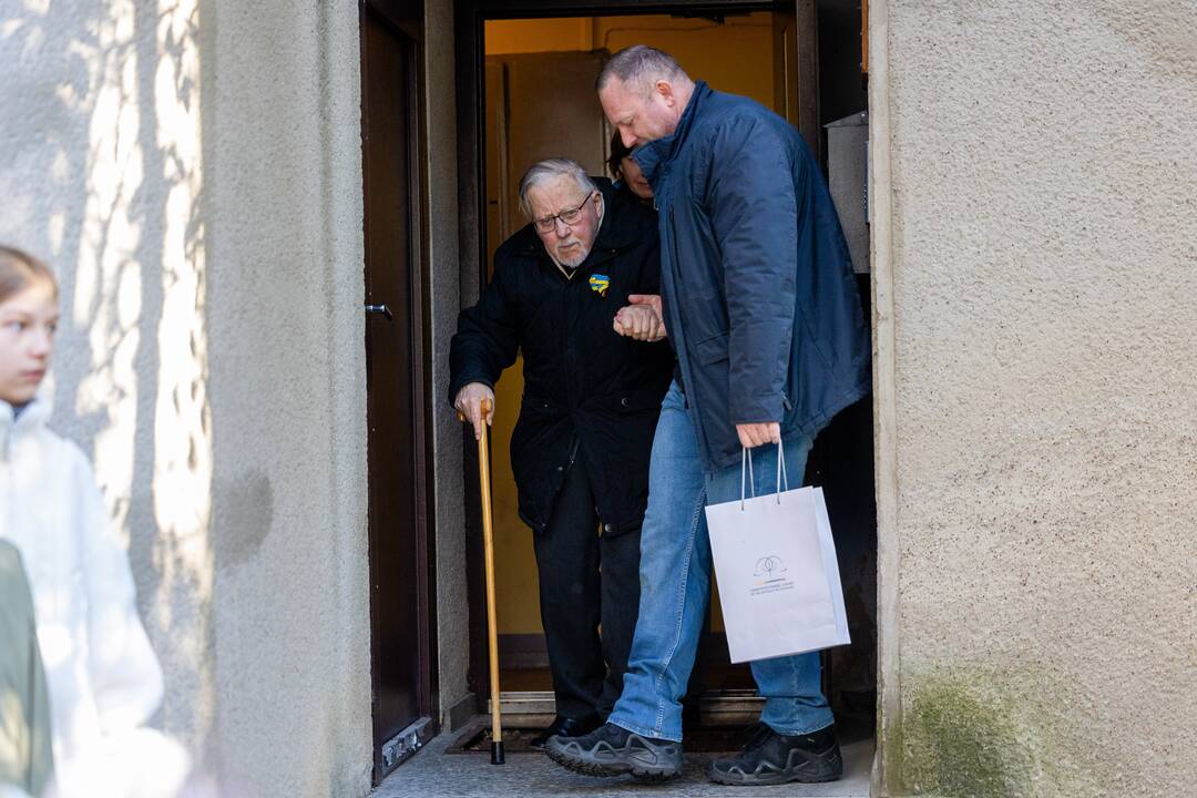 Profesorius V. Landsbergis mini 92-ąjį gimtadienį