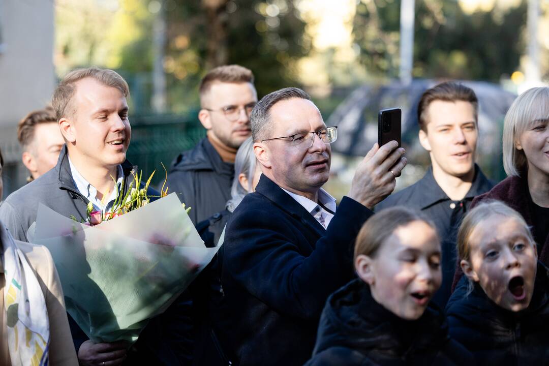 Profesorius V. Landsbergis mini 92-ąjį gimtadienį