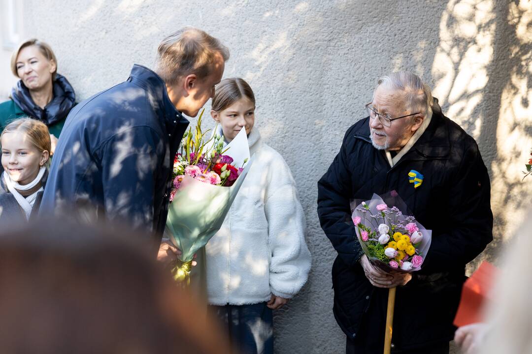 Profesorius V. Landsbergis mini 92-ąjį gimtadienį