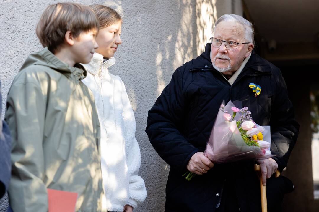 Profesorius V. Landsbergis mini 92-ąjį gimtadienį