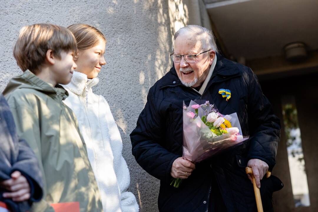 Profesorius V. Landsbergis mini 92-ąjį gimtadienį