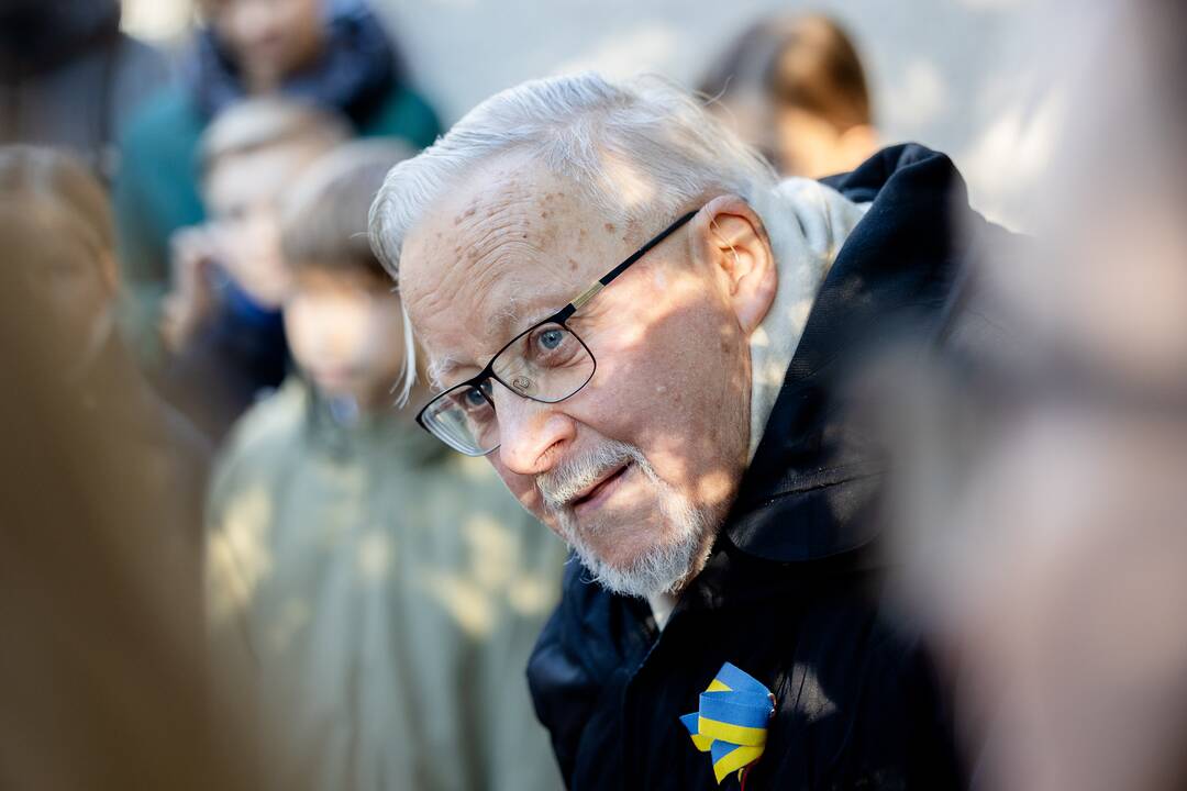 Profesorius V. Landsbergis mini 92-ąjį gimtadienį