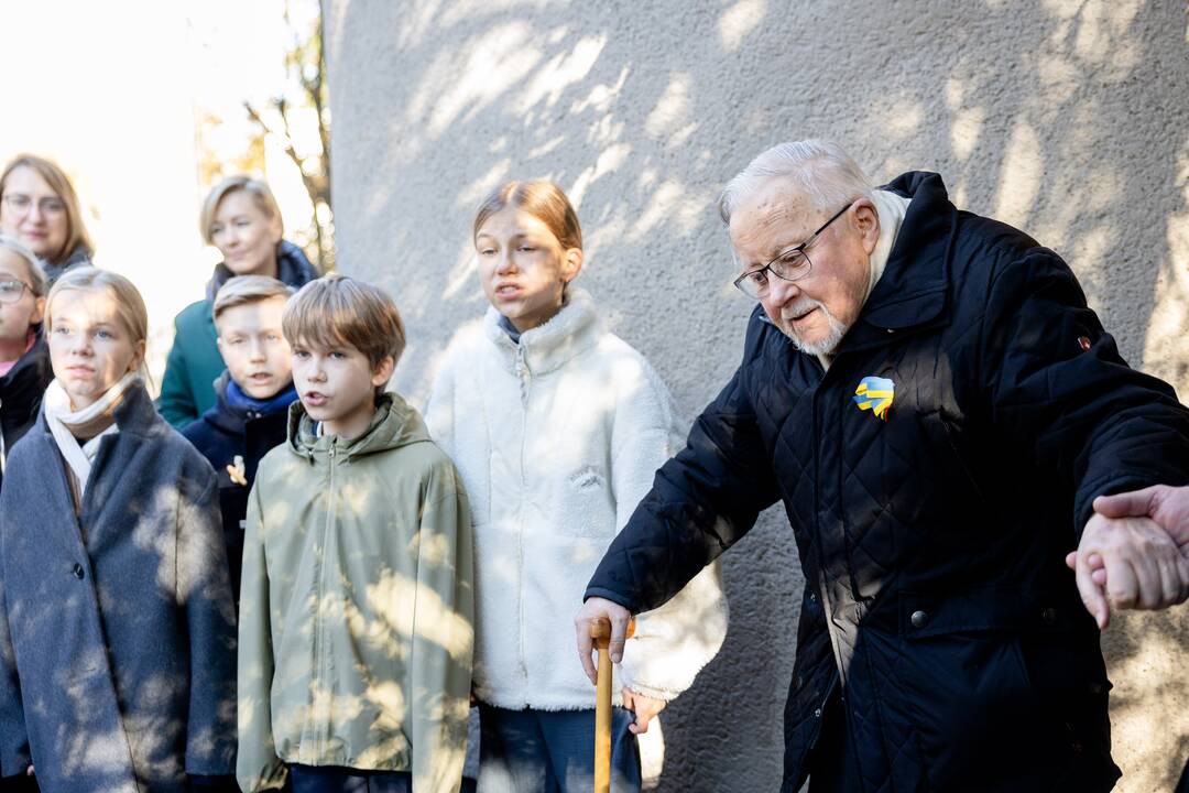 Profesorius V. Landsbergis mini 92-ąjį gimtadienį