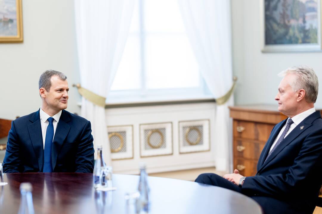 G. Paluckas susitiko su prezidentu