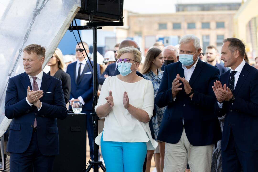 Vardo suteikimo ceremonija keltui „Klaipėda“