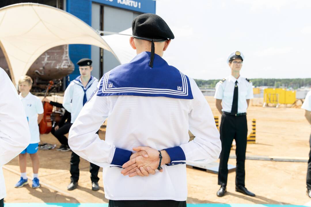 Vardo suteikimo ceremonija keltui „Klaipėda“