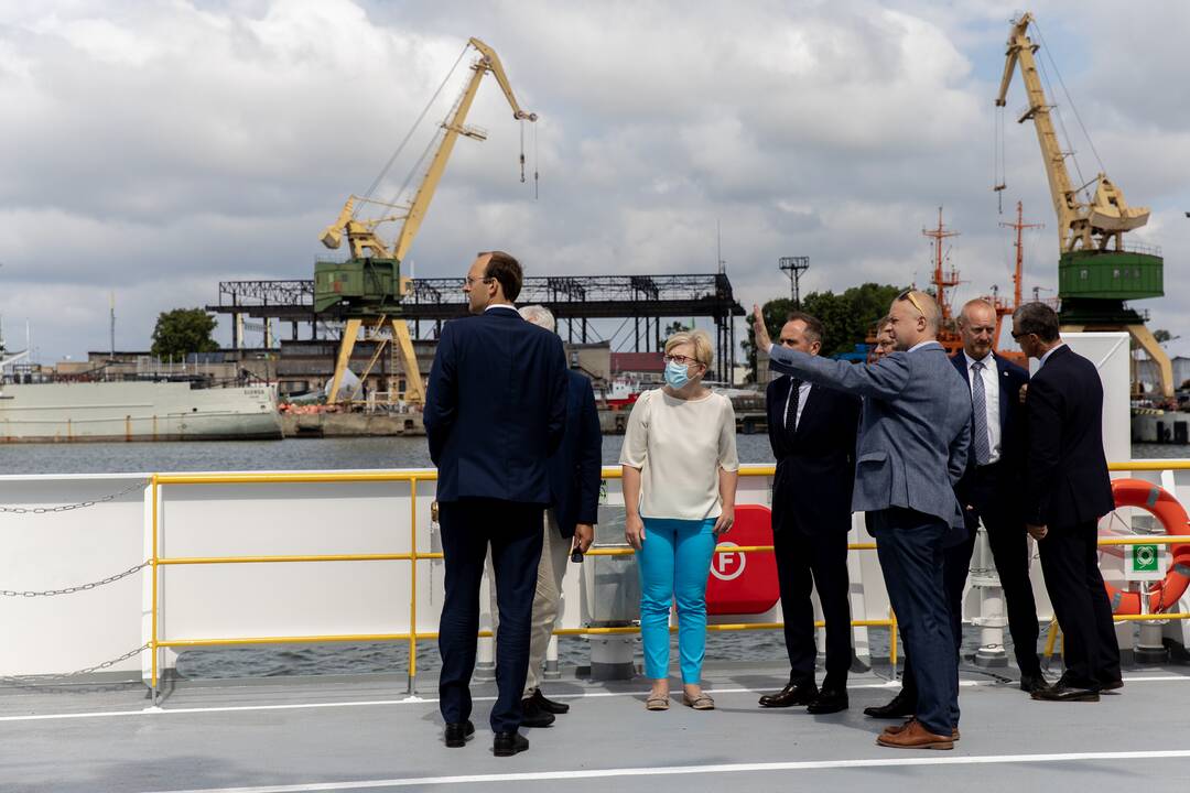 Vardo suteikimo ceremonija keltui „Klaipėda“