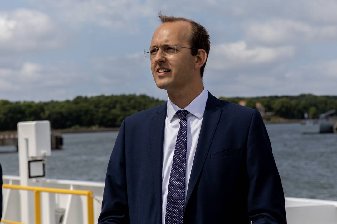 Vardo suteikimo ceremonija keltui „Klaipėda“