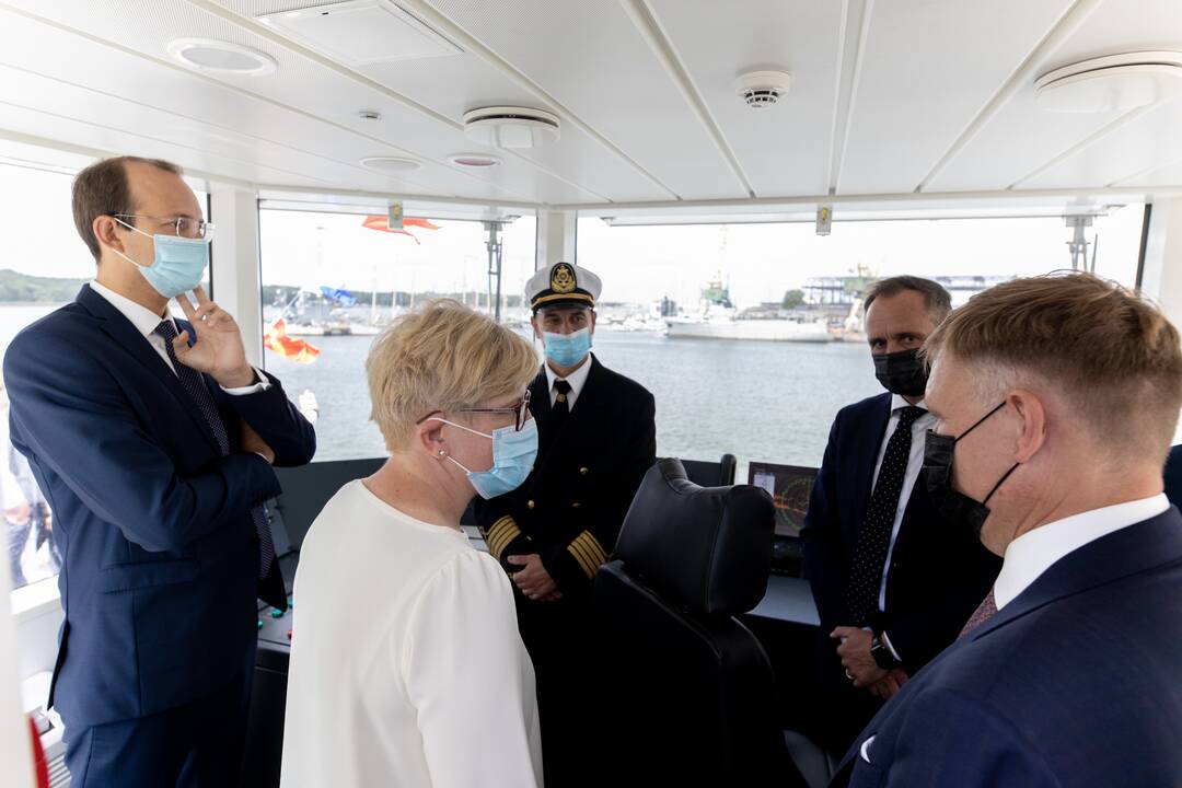 Vardo suteikimo ceremonija keltui „Klaipėda“