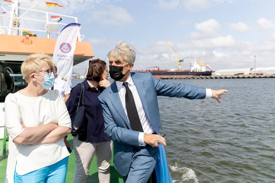 Vardo suteikimo ceremonija keltui „Klaipėda“