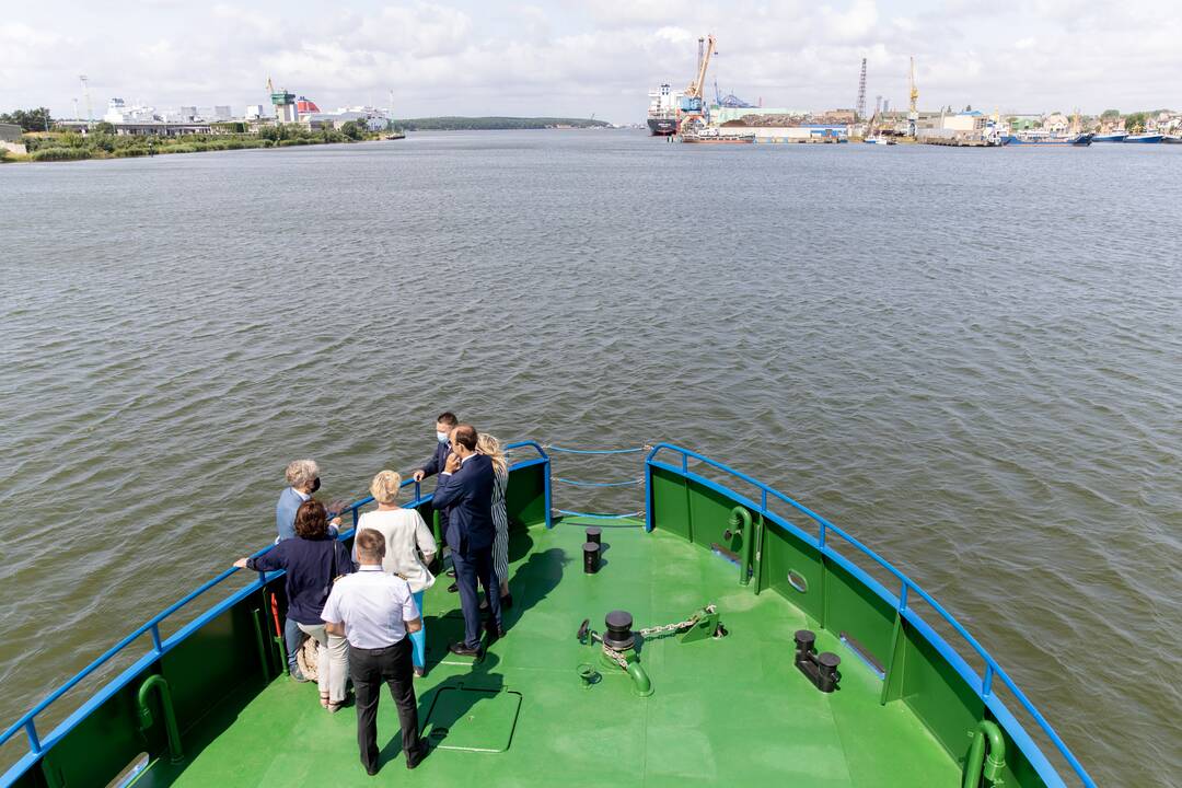 Vardo suteikimo ceremonija keltui „Klaipėda“