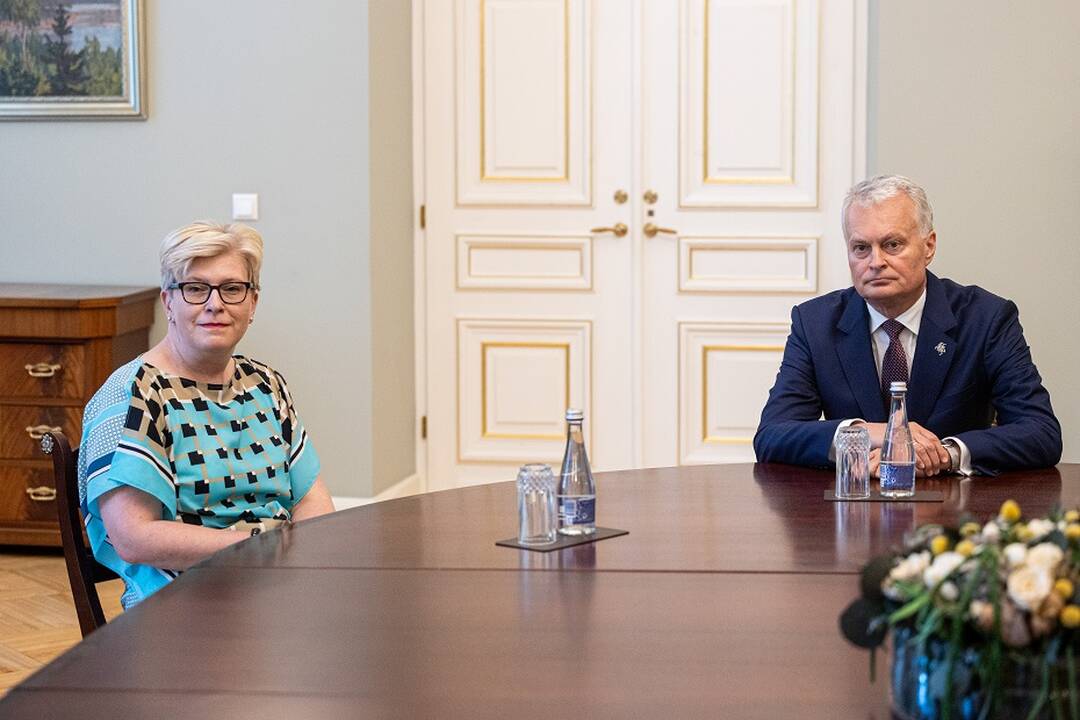 Ingrida Šimonytė ir Gitanas Nausėda