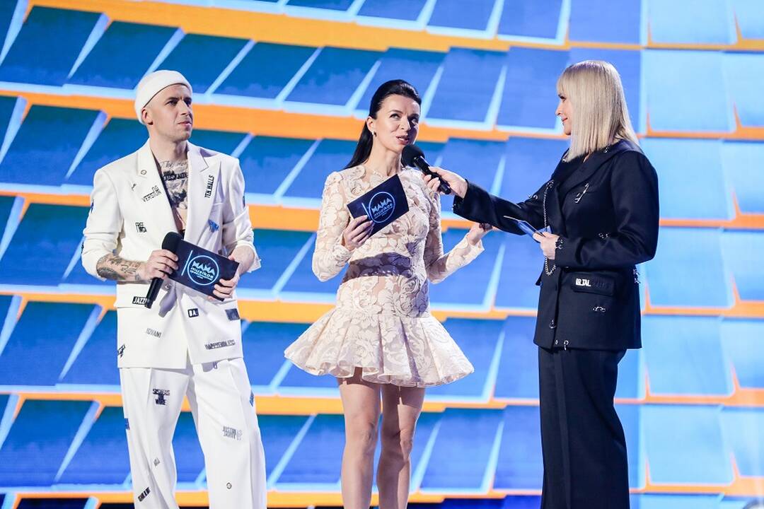 Akimirka iš M.A.M.A apdovanojimų