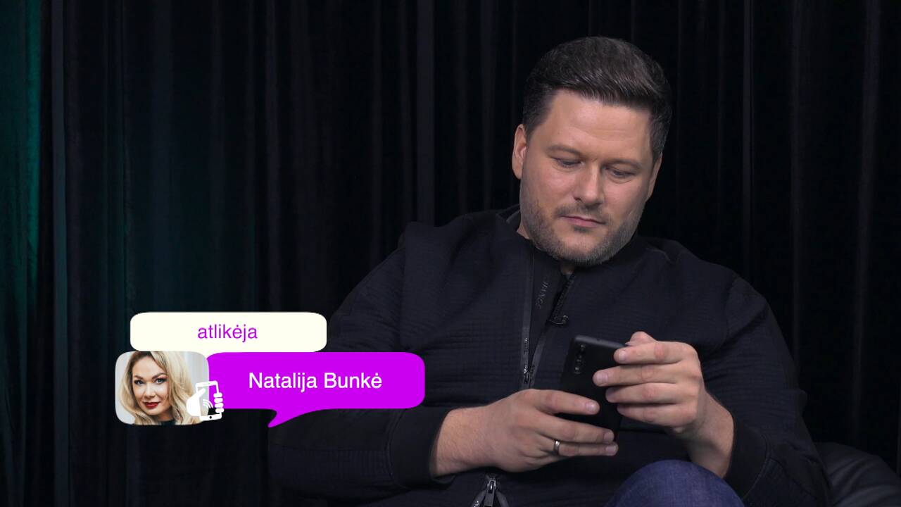 Merūnas Vitulskis ir Natalija Bunkė
