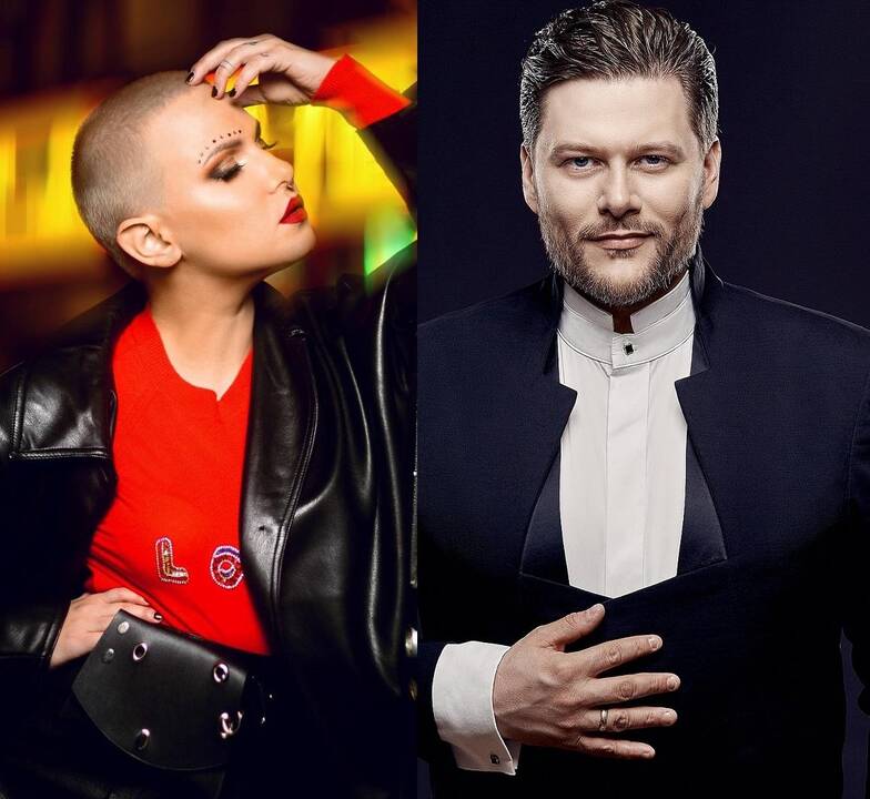 Justė Arlauskaitė-Jazzu ir Merūnas Vitulskis
