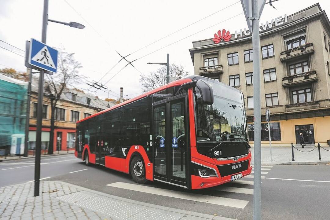 Ukrainiečiai Kaune viešuoju transportu galės važinėti nemokamai