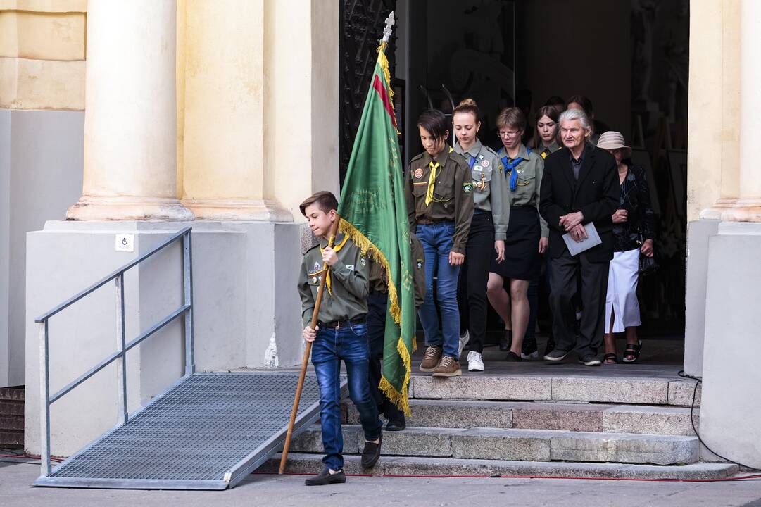 Vilniuje perlaidoti signataro M. Biržiškos palaikai