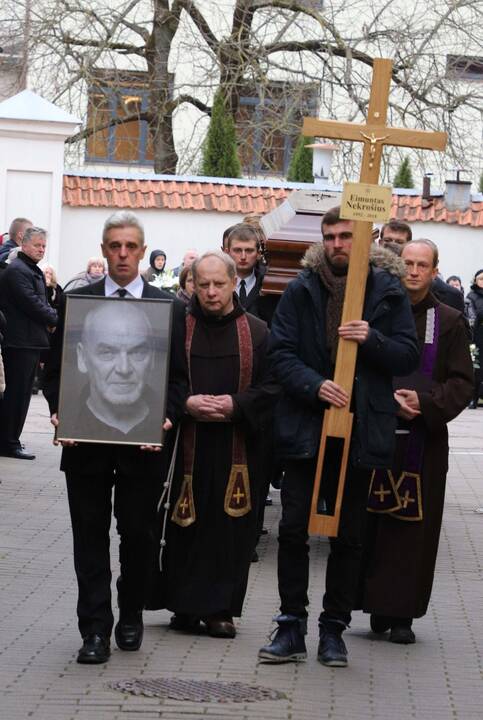 E. Nekrošiaus laidotuvės