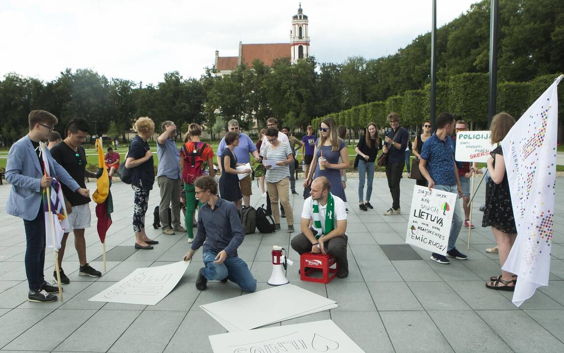Vilniuje – mitingas dėl policijos neveiklumo