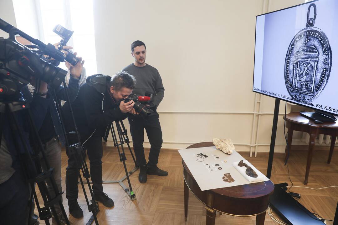 Mokslininkai apie ant Gedimino kalno rastus palaikus