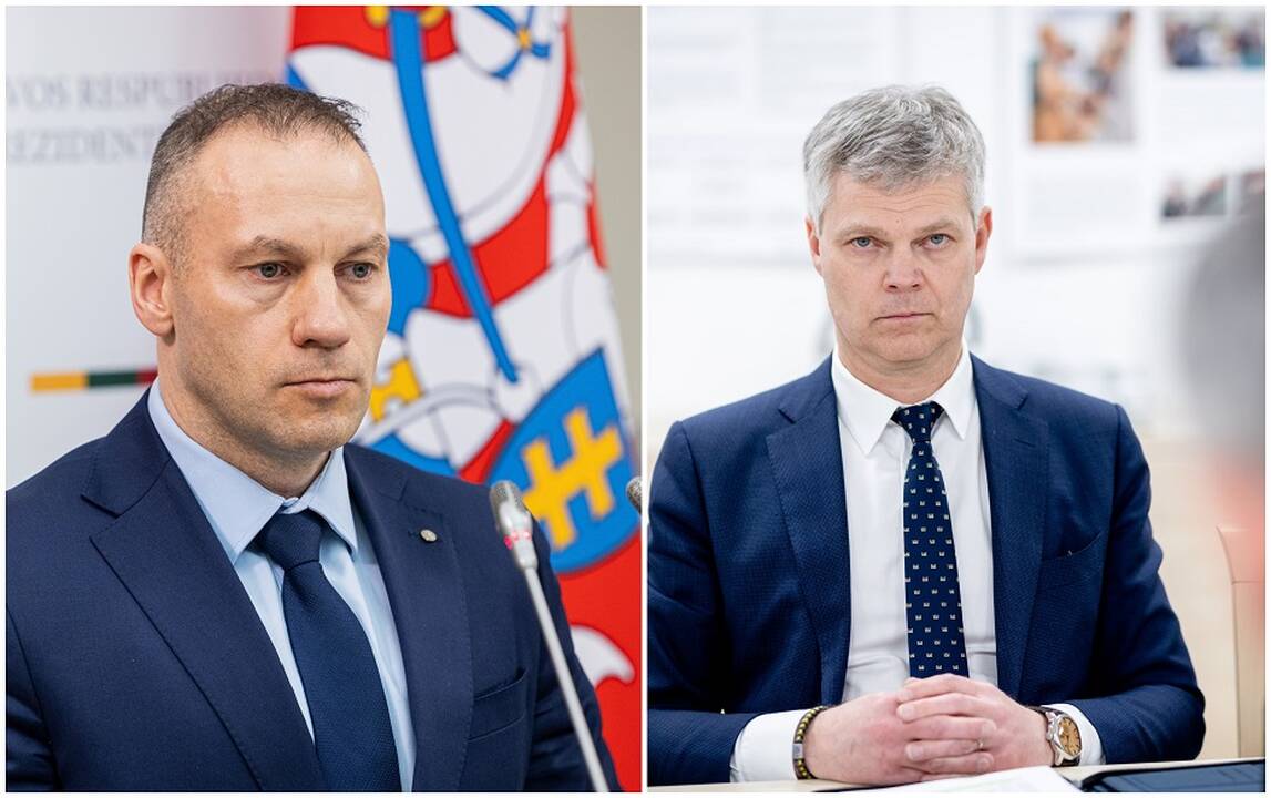 Linas Pernavas (kairėje) ir Darius Jauniškis