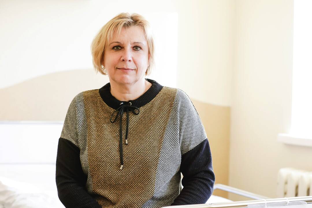 Gydytoja Evelina Grušauskienė (kairėje) ir Jolanta 