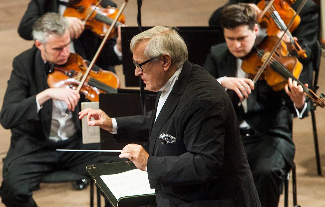 Violončelininkas ir dirigentas Davidas Geringas.