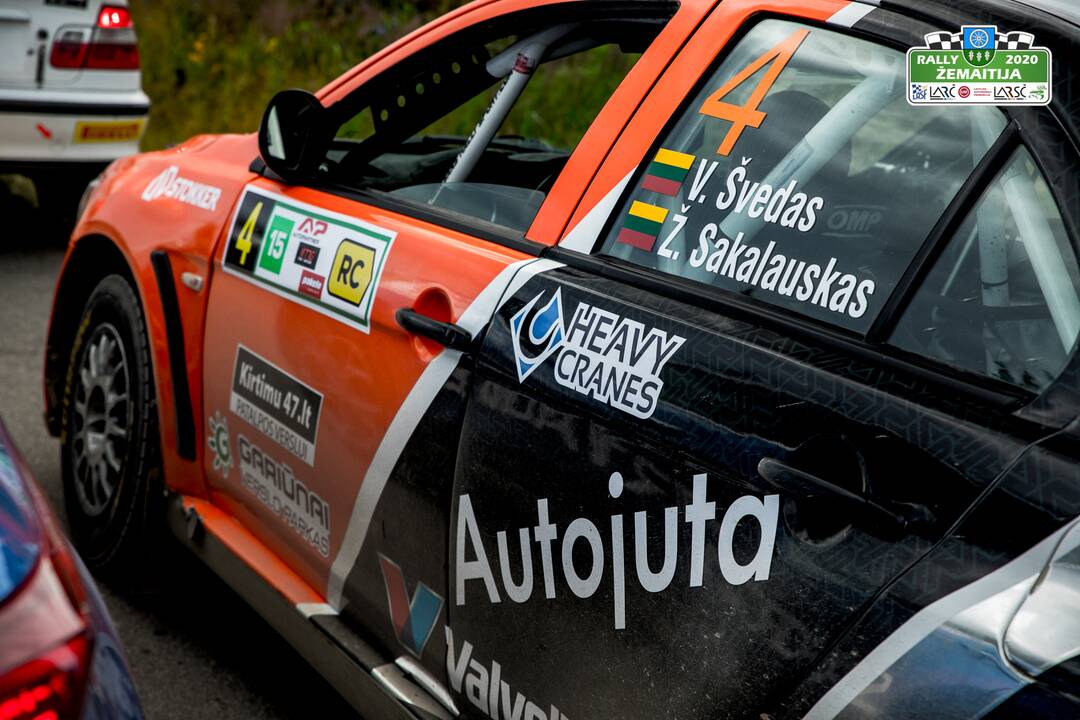 „Rally Žemaitija 2020“ baigėsi įtikinama V. Žalos pergale