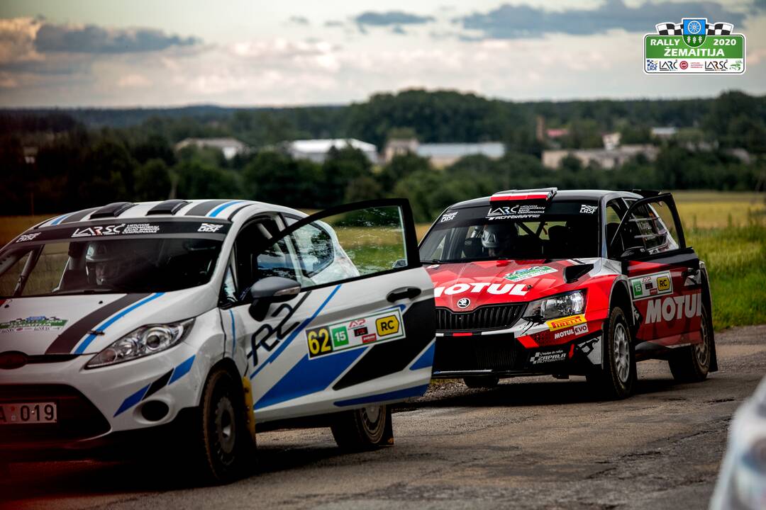 „Rally Žemaitija 2020“ baigėsi įtikinama V. Žalos pergale