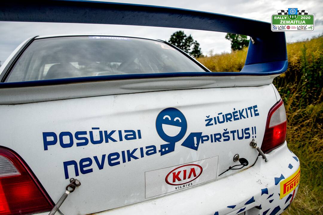 „Rally Žemaitija 2020“ baigėsi įtikinama V. Žalos pergale